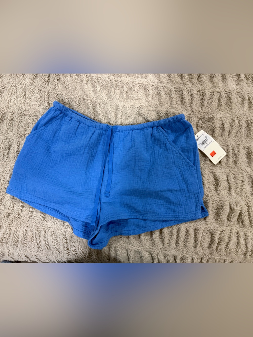 O'Neill Royal Blue Women's Drawstring Casual Shorts